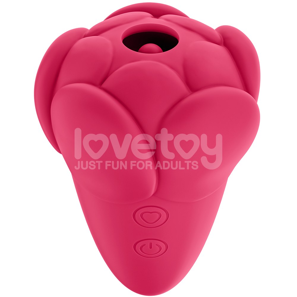 Вибратор для клитора Love Toy Flicker, 9.7 см (розовый)