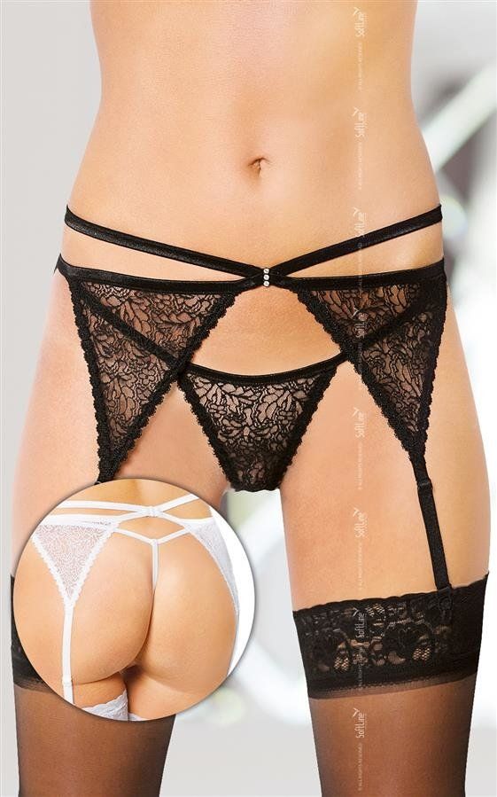 Комплект Softline Garterbelt 3318, M/L (белый)