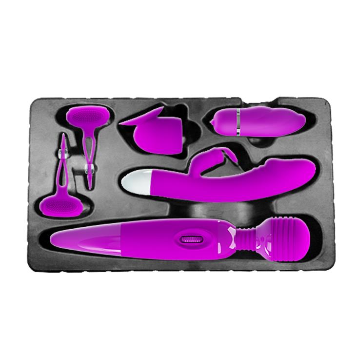 Набор секс-игрушек Pretty Love Purple Desire, 6 шт (фиолетовый)