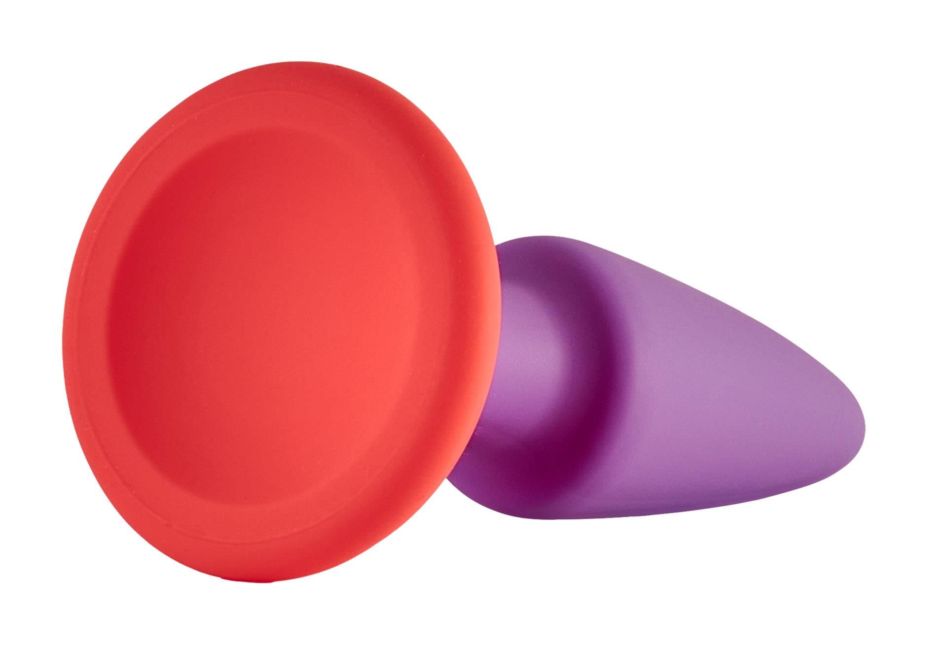 Korek analny Dream Toys Bounce Buddy Small, 9 cm (fioletowy)