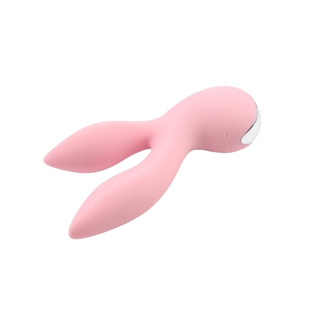 Вибратор Aphrovibe Oh My Rabbit, 13.5 см (розовый)