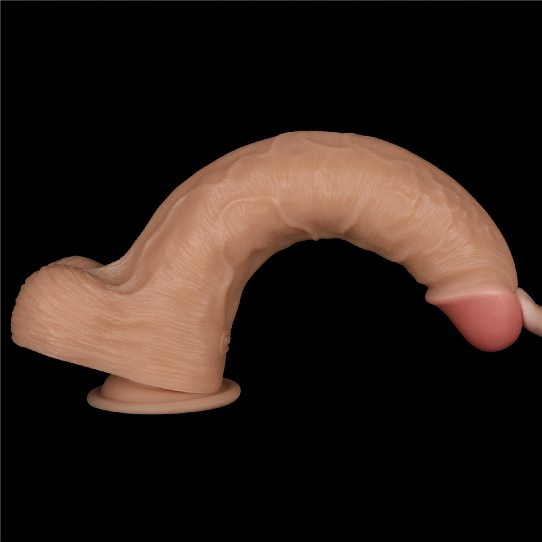 Вибратор Lovetoy Power Basics Cock 11'', 28.3 см (телесный)