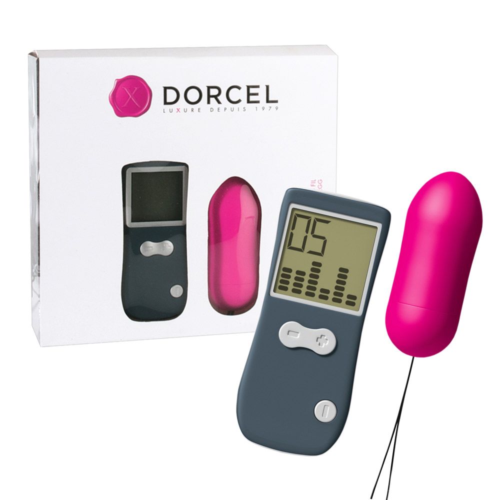 Dorcel Secret Vibe - Wibrujące jajko, Różowy, 7.5 cm