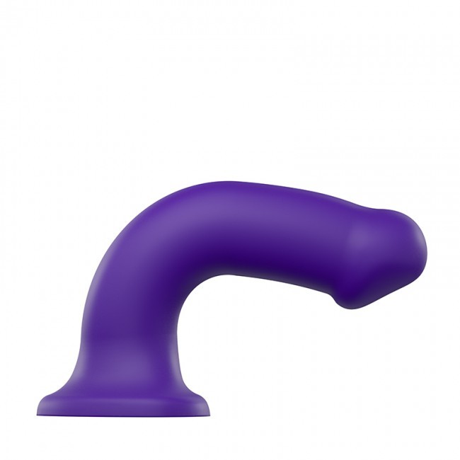 Фаллоимитатор Strap-On-Me Dual Density Bendable XL, 20 см (фиолетовый)