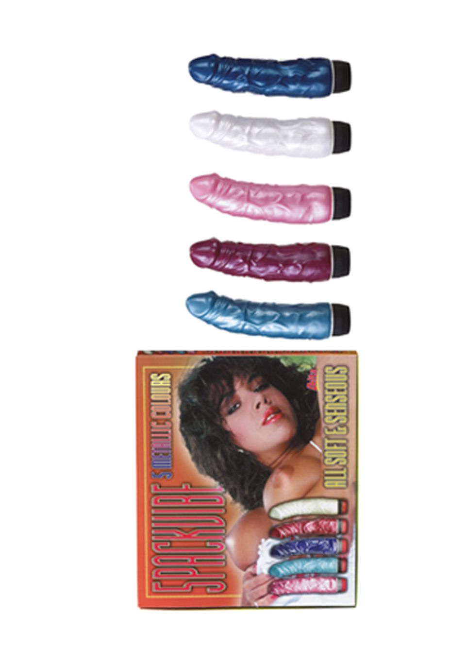Набор секс-игрушек 5 Packvibe Metallic Colours, 5 шт (мульти)