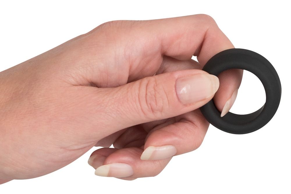 Эрекционное кольцо Velvets Cock Ring 2,6 см (черный)