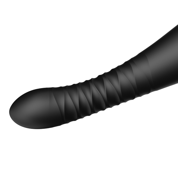 Вибратор Zalo King Vibrating Thruster, 30,2 см (черный)