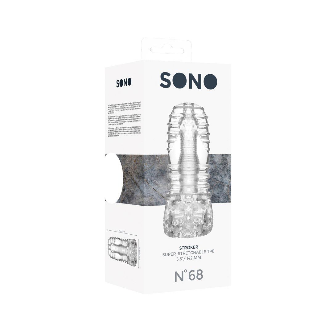 Мастурбатор Sono No. 68 Stroker (прозорий)