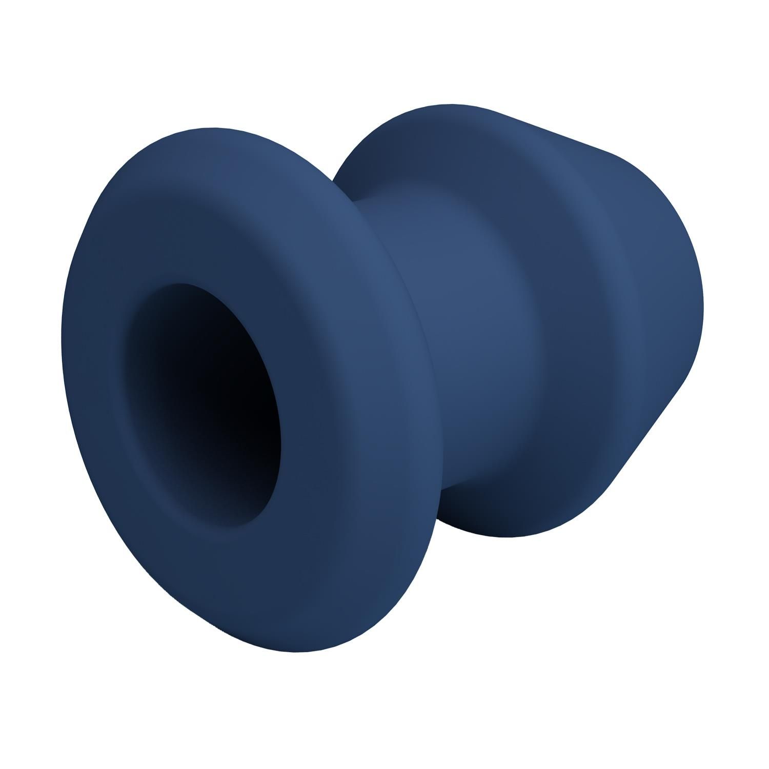 Анальный тоннель Mr. Play Jack M, 8,7 см (синий)