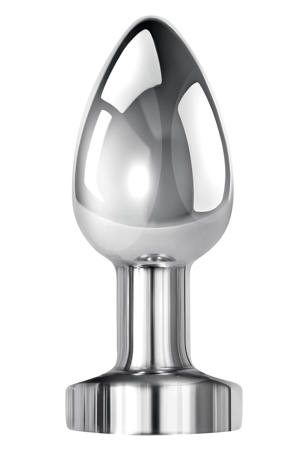 Korek analny Gender X Rockin Metal Plug XL, 10,5 cm (srebrny)