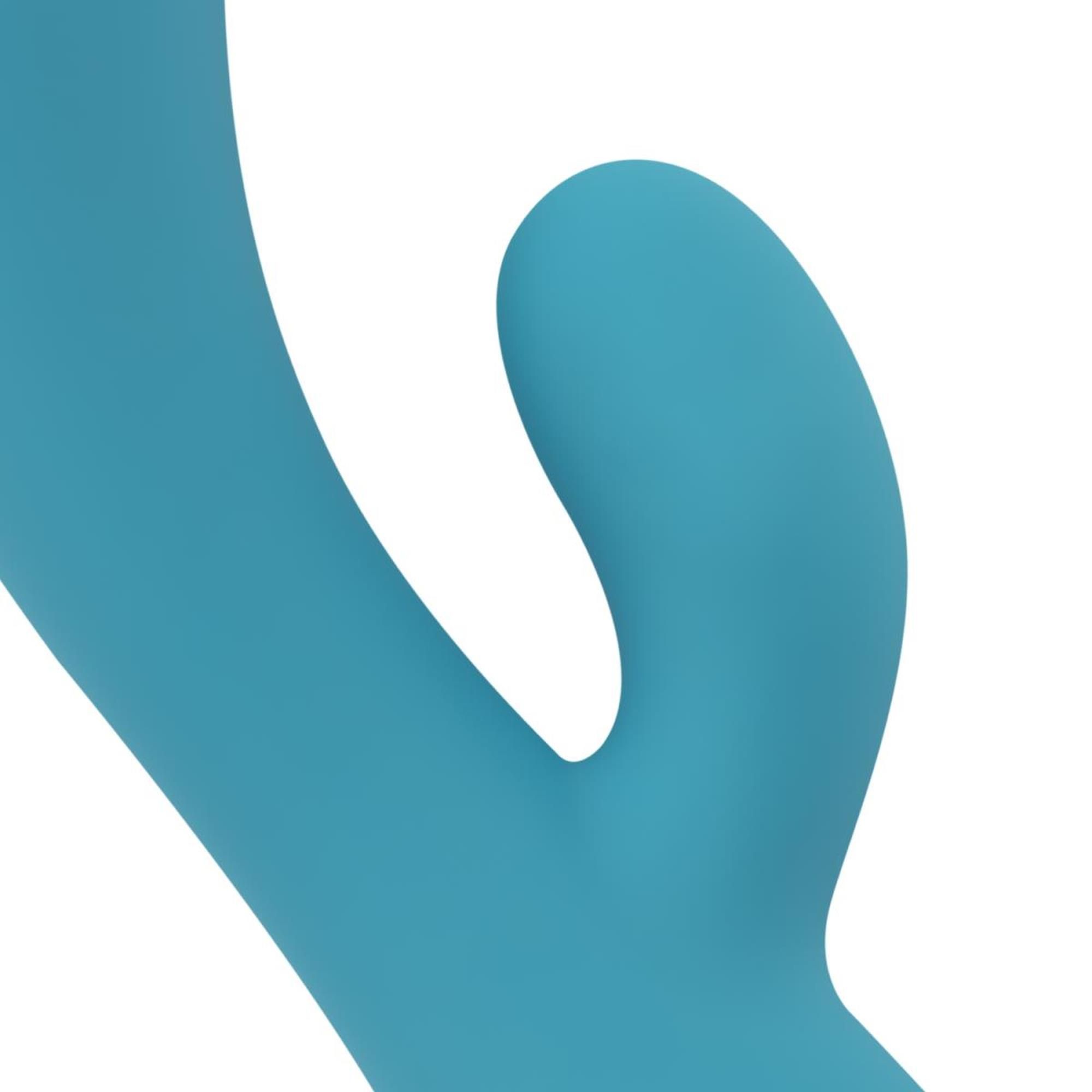 Вибратор-кролик Cala Azul Martina I Rabbit Vibrator, 18 см (бирюзовый)