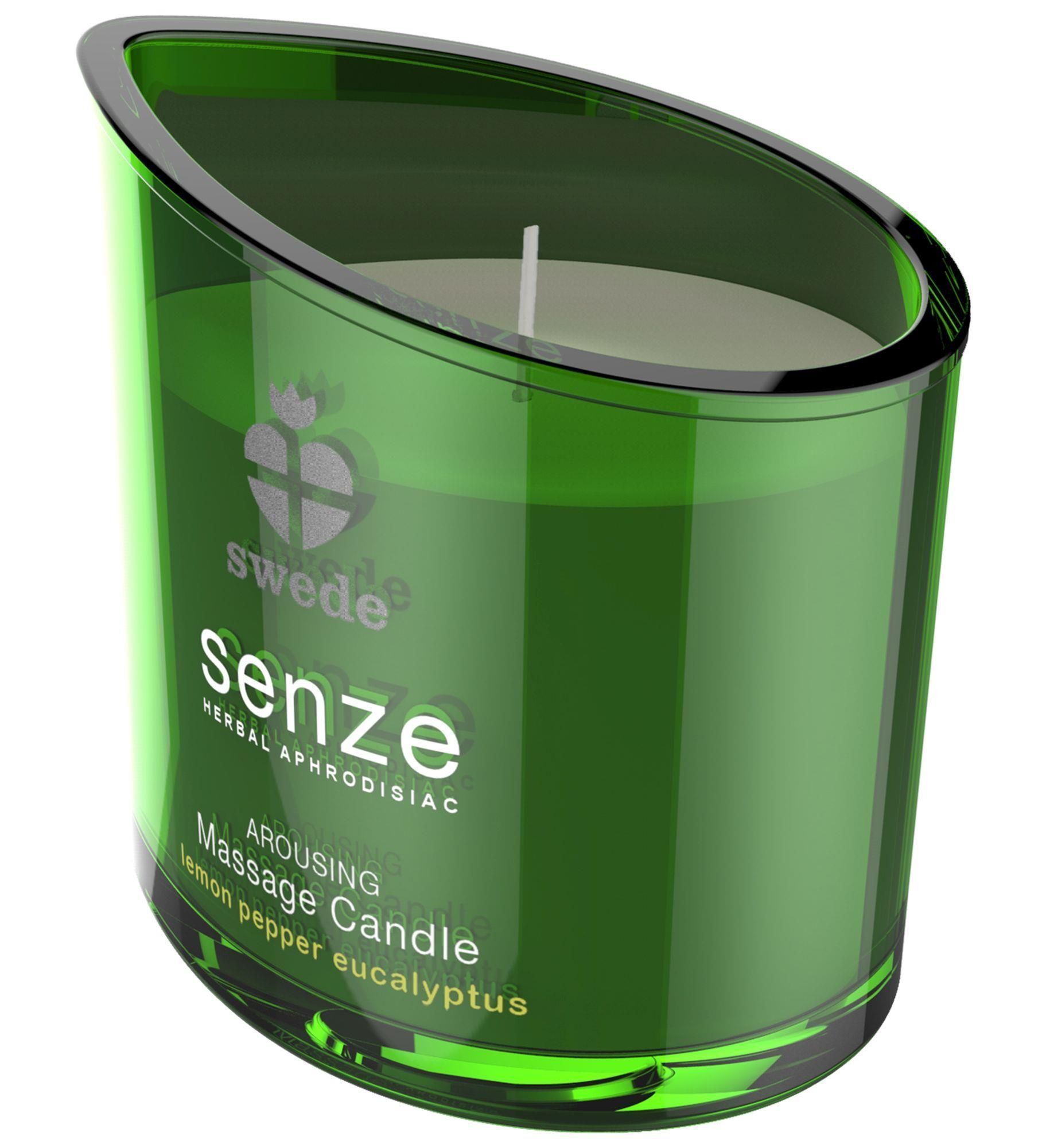 Свеча для массажа Swede Senze Massage Candle Arousing, 50 мл