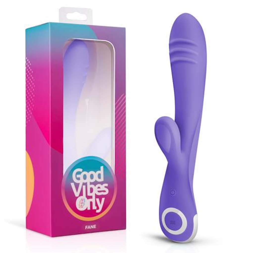 Вибратор-кролик Good Vibes Only Fane, 22 см (фиолетовый)