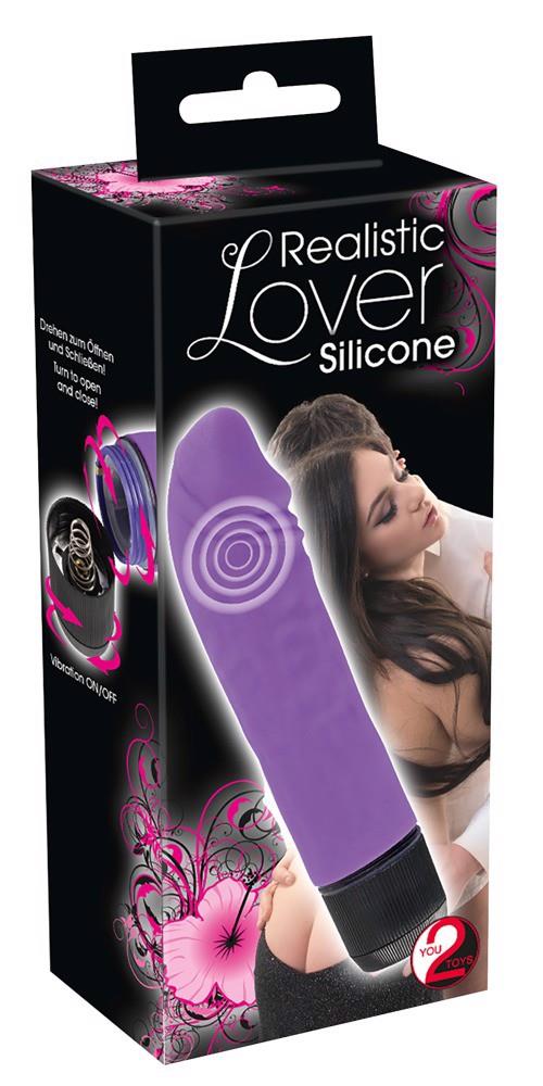 Вибратор You2Toys Realistic Lover, 14,5 см (фиолетовый)