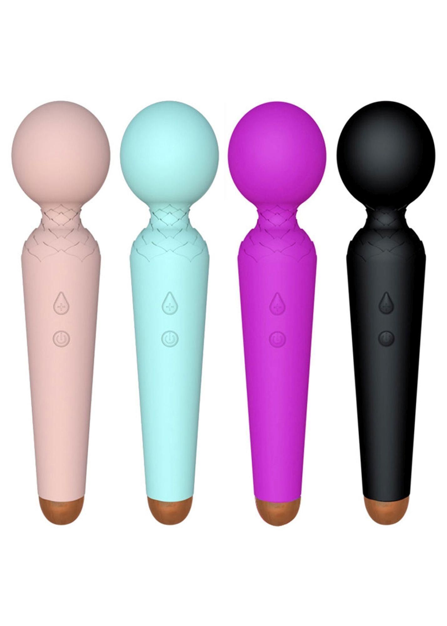 Вібромасажер Rechargeable Power Wand, 19,5 см (рожевий)