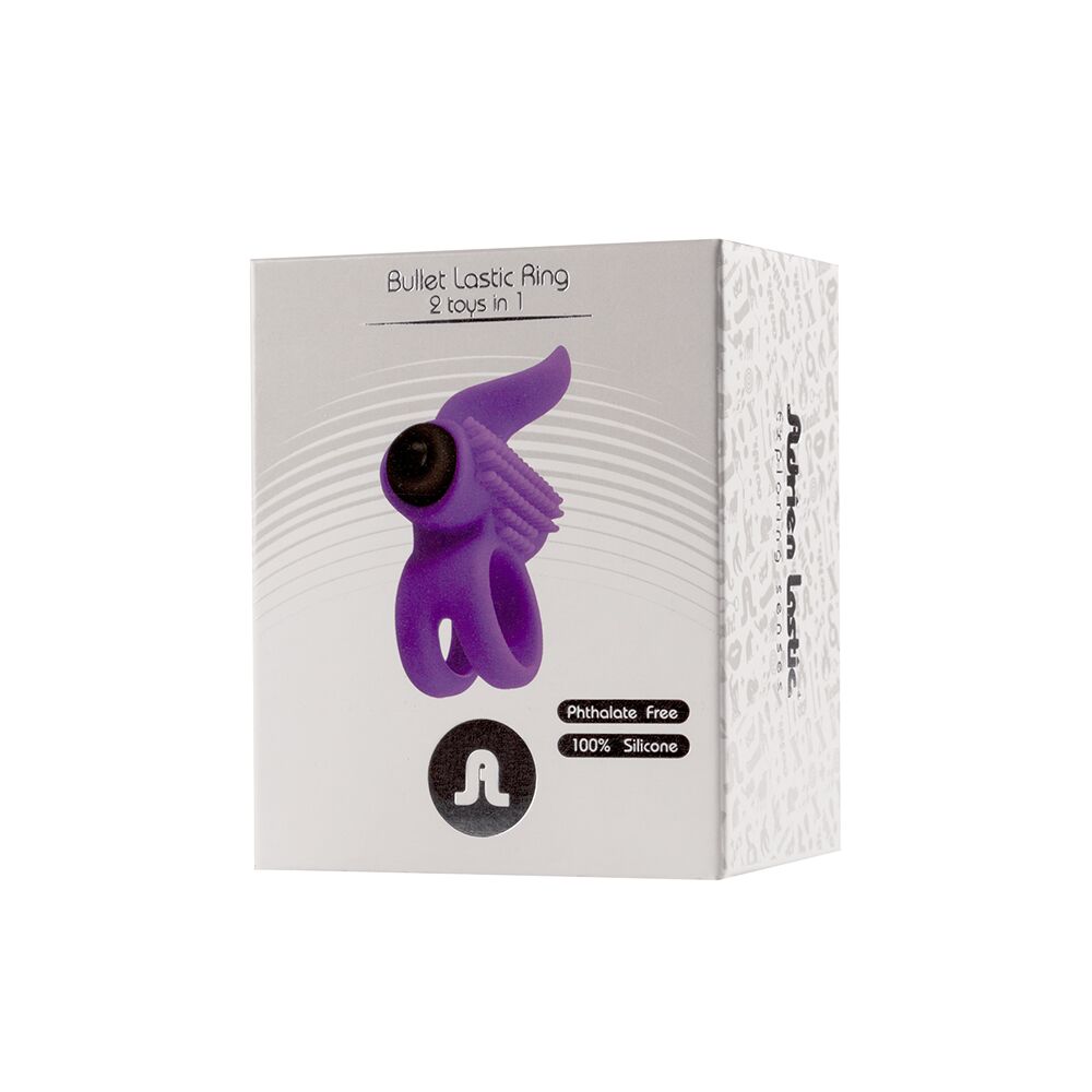 Эрекционное кольцо от Adrien Lastic Bullet Lastic Ring, 7 см (фиолетовый)