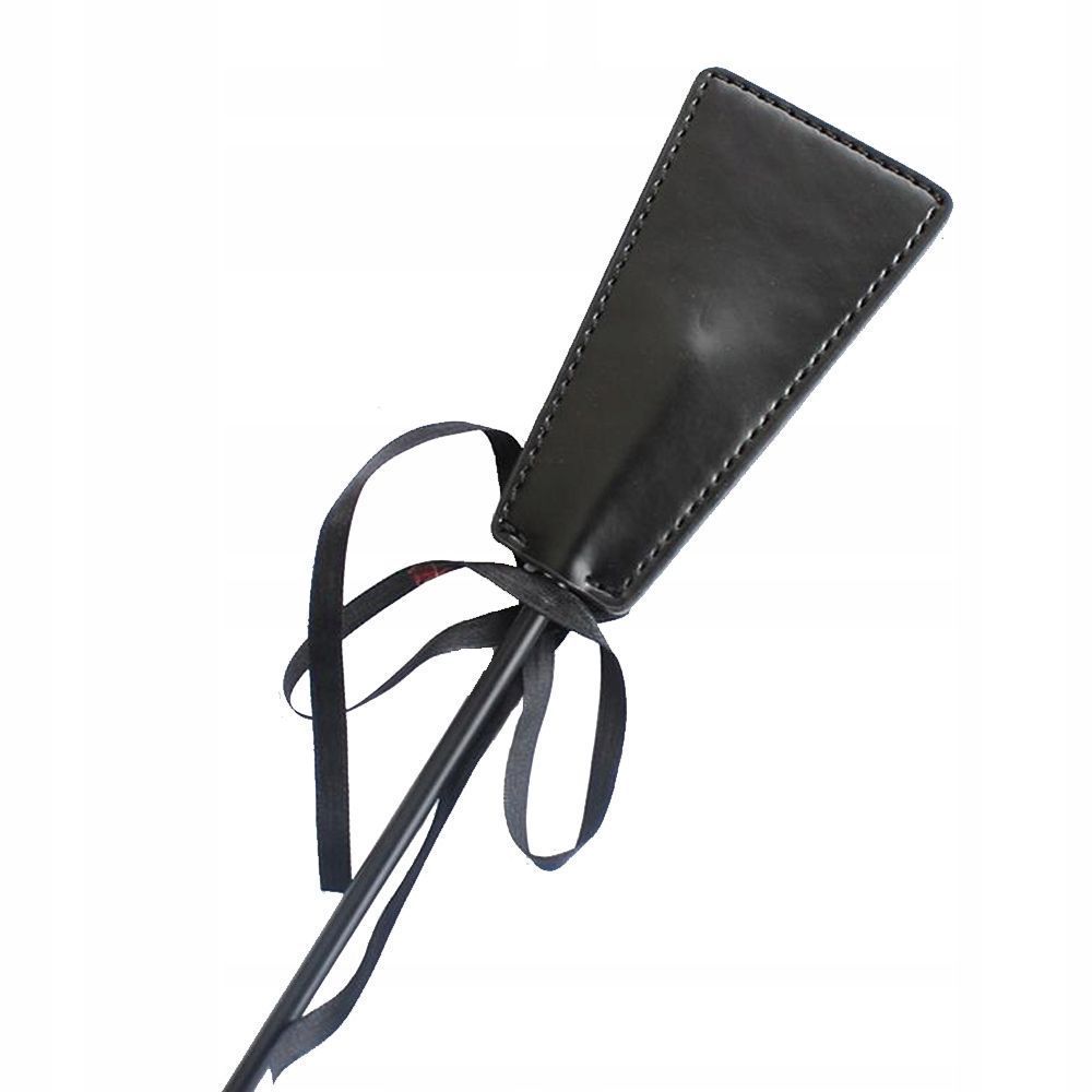FETISH ADDICT Feather Tickler and Paddle - Szpicruta, Czarny, 45 cm