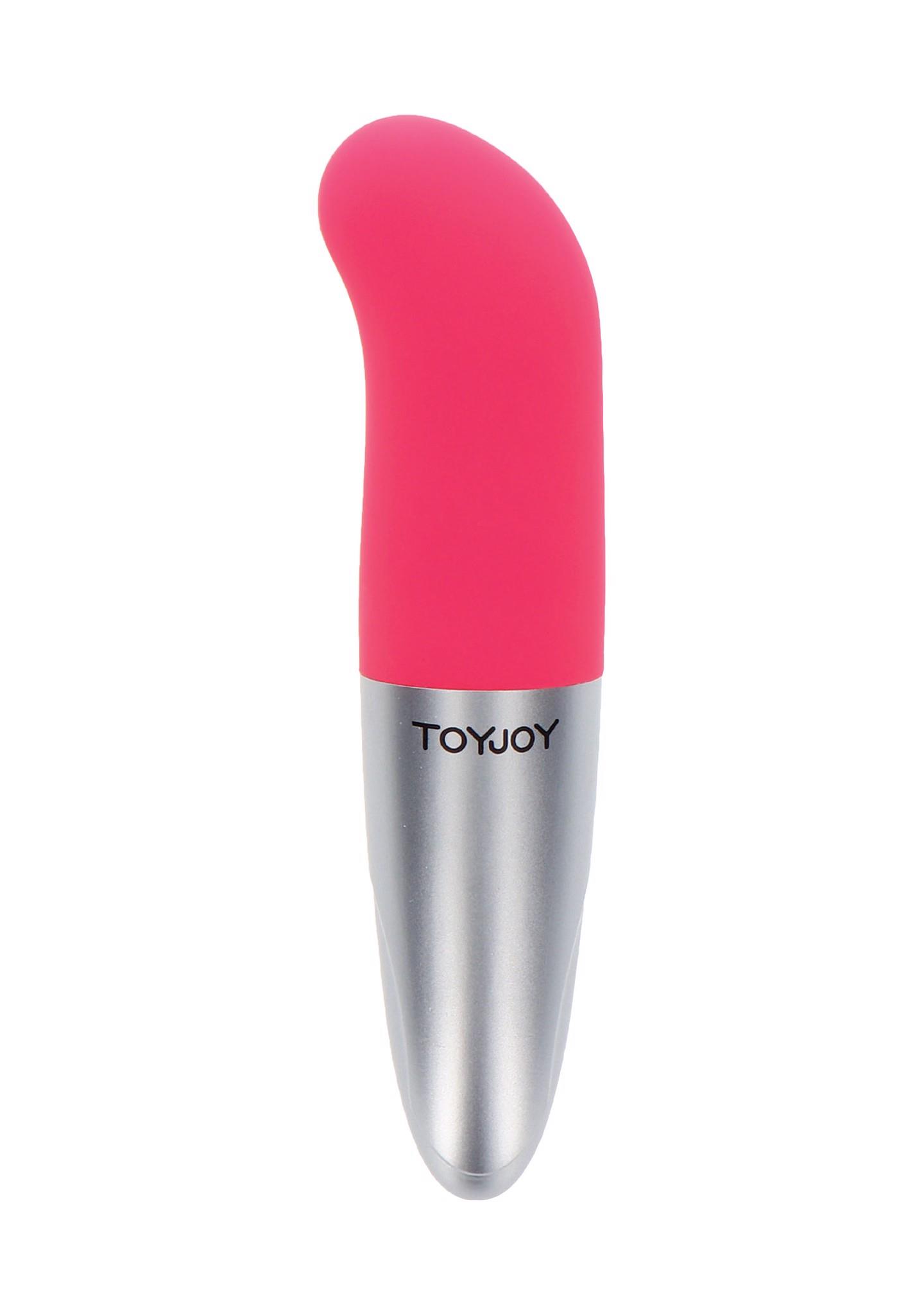 Mini wibrator ToyJoy Viberette G-Spot, 12 cm (różowy)