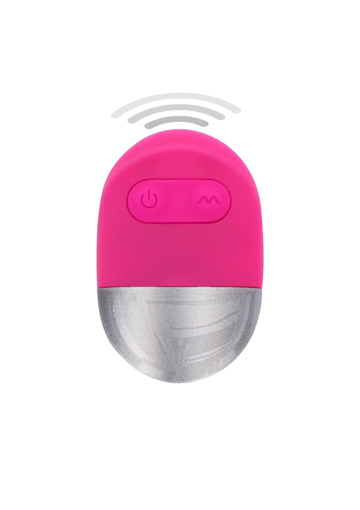 Виброяйцо ToyJoy Funky Remote Egg, 7.9 см (розовый)