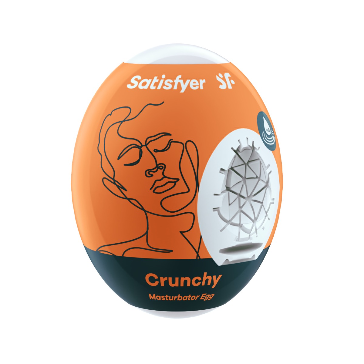 Набор мастурбаторов Satisfyer Masturbator Egg Set, 3 шт (белый)