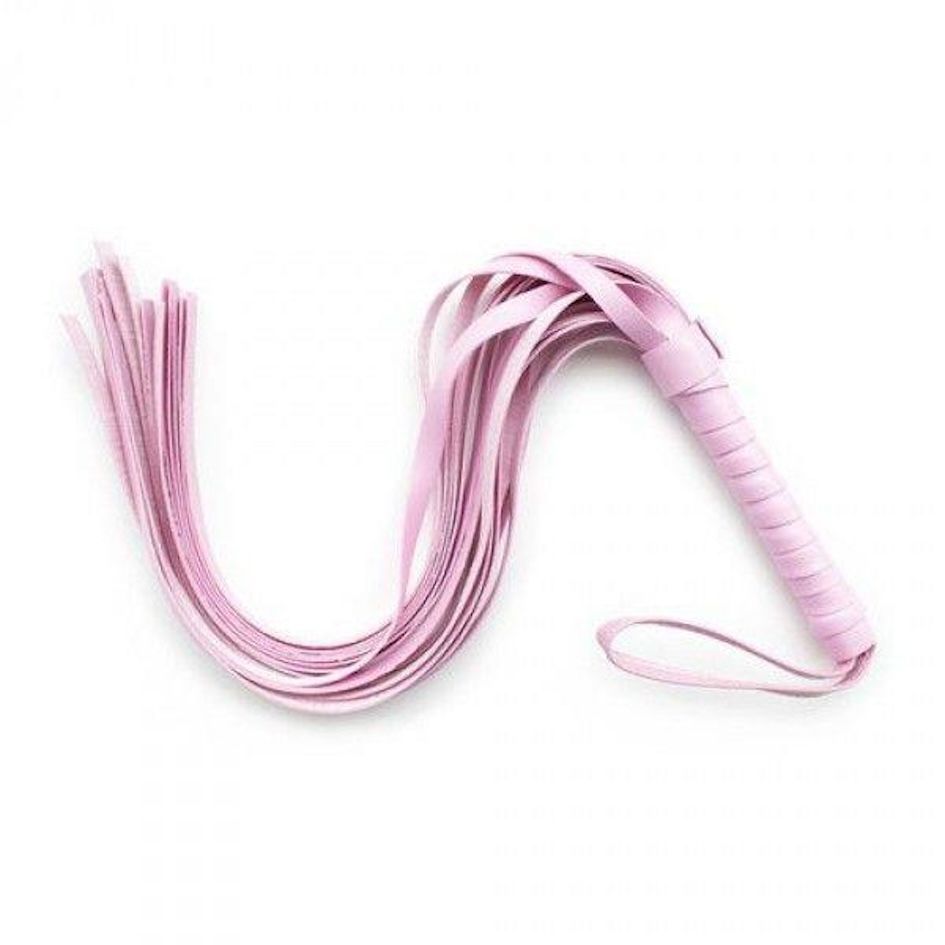 Флогер Toyz4lovers Frusta a frange Squash Whip, 45 см (розовый)
