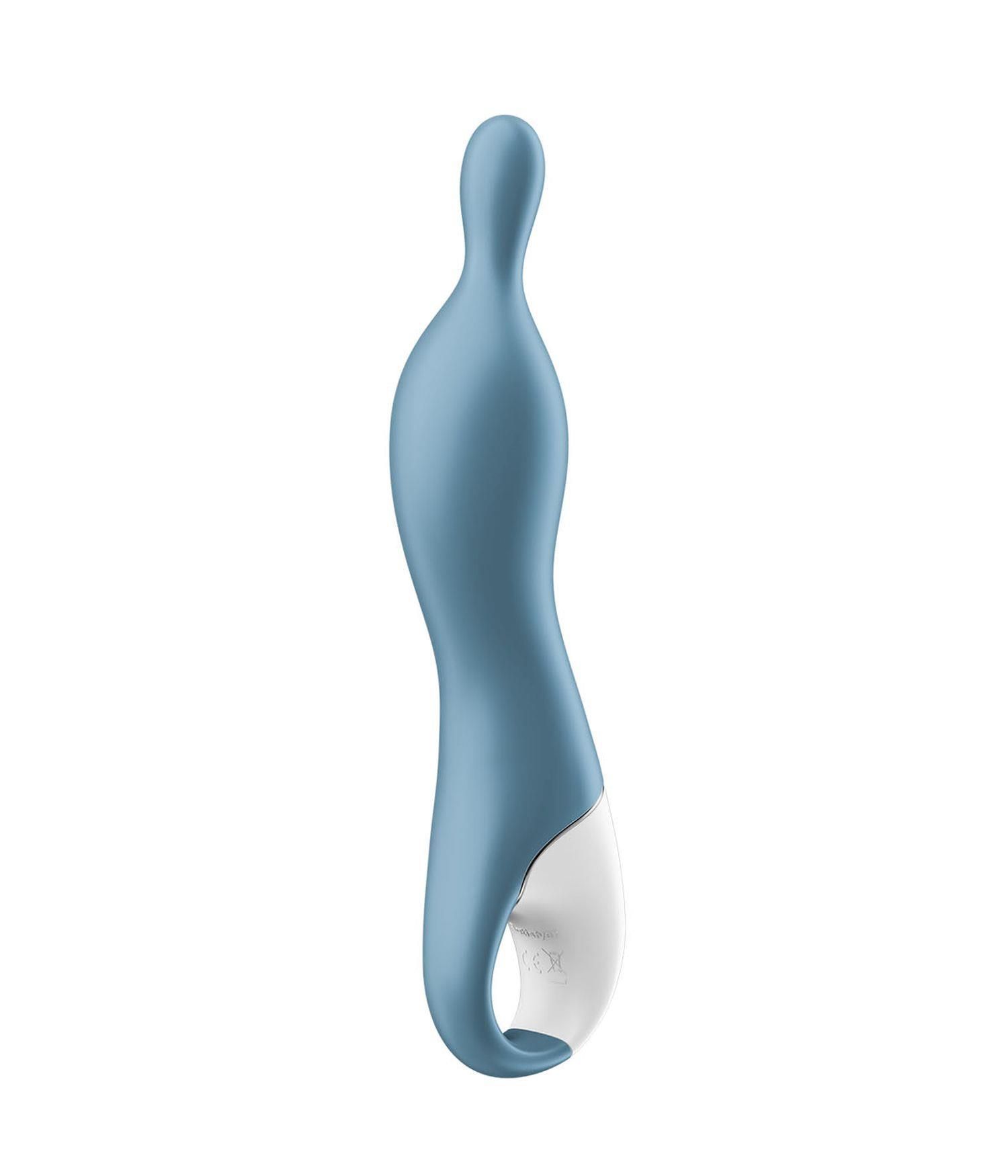 Вибратор Satisfyer A-Mazing 1, 21,7 см (голубой)