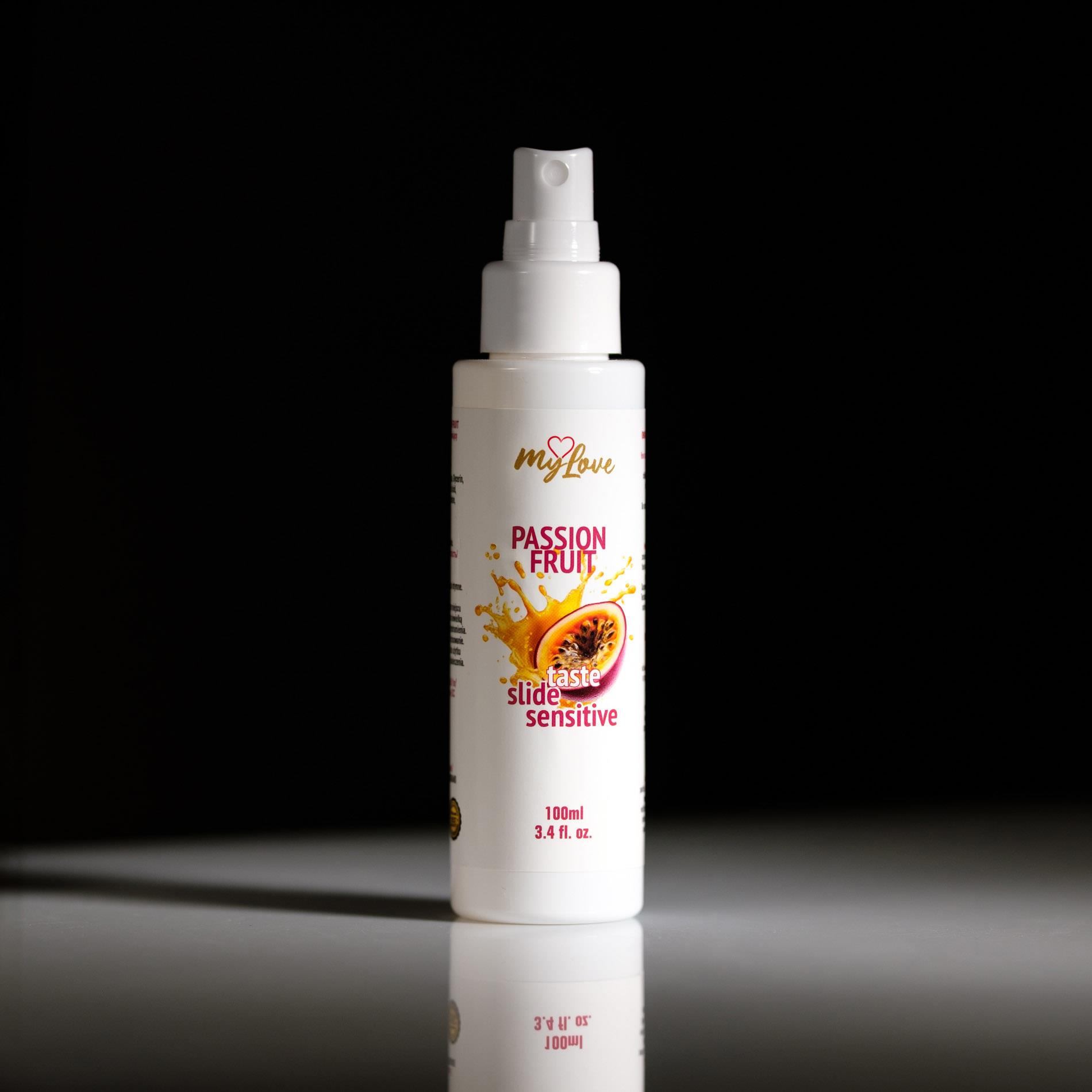 Лубрикант на водной основе MyLove Taste Slide Sensitive Passion Fruit, 100 мл
