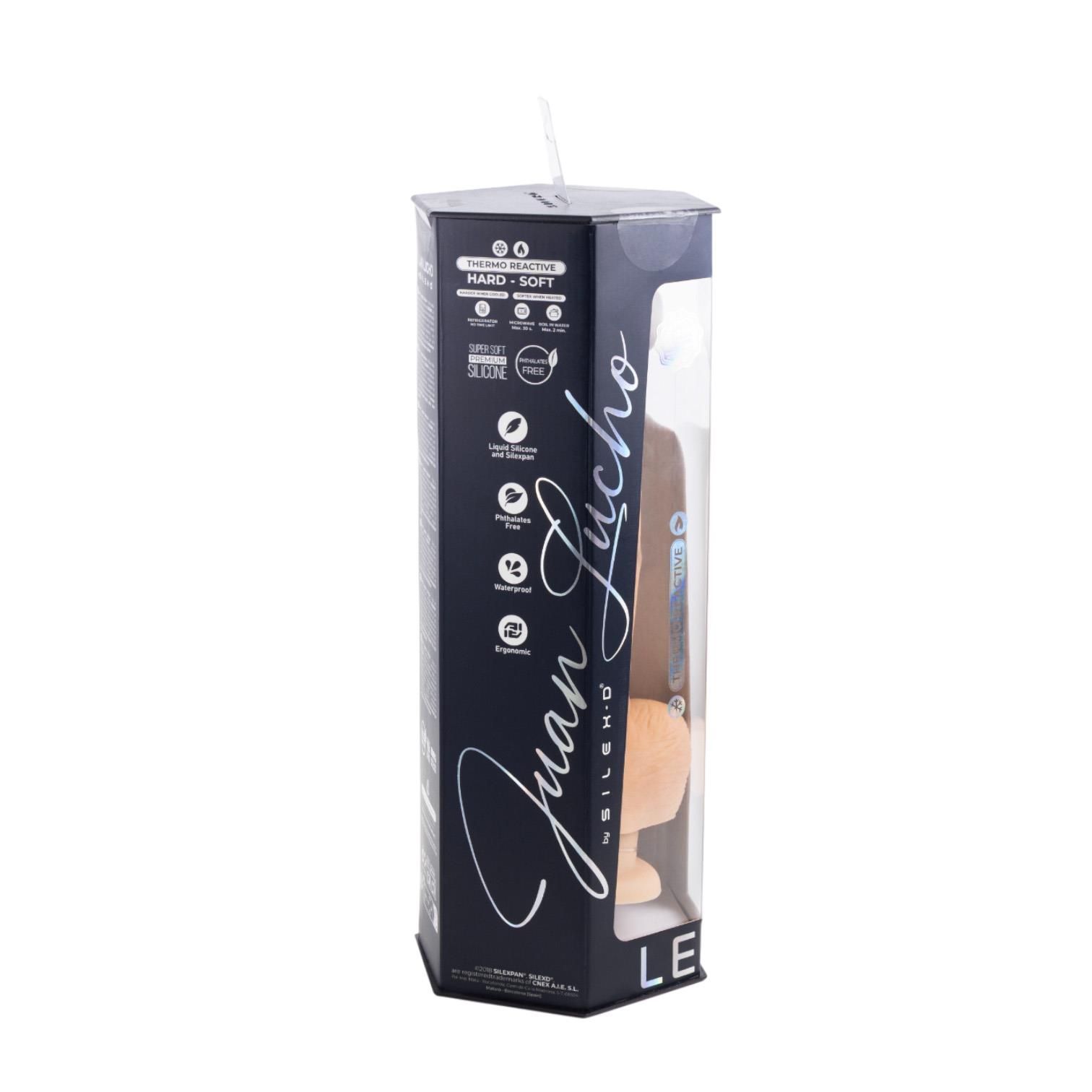 Фаллоимитатор Silexd Legends Juan Lucho Dildo 9", 23.3 см (телесный)