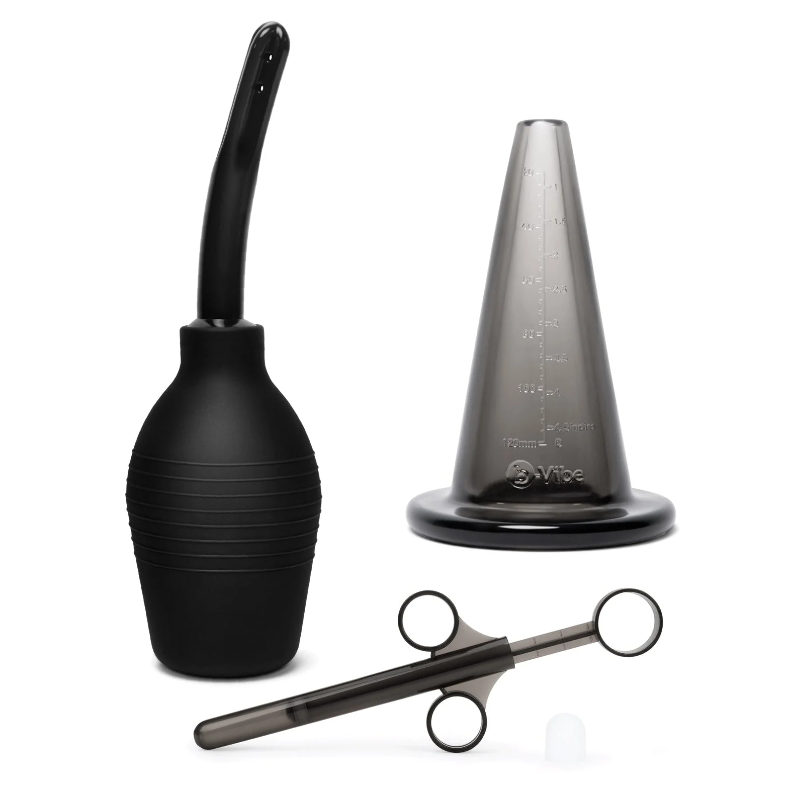 Набор секс-игрушек B-Vibe Anal Education Set: Masster's Degree Edition, 7 шт (черный)