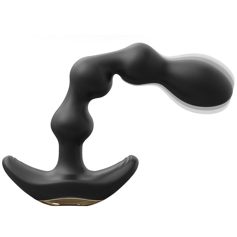 Анальна пробка Dorcel Flexi Balls, 18,2 см (чорний)