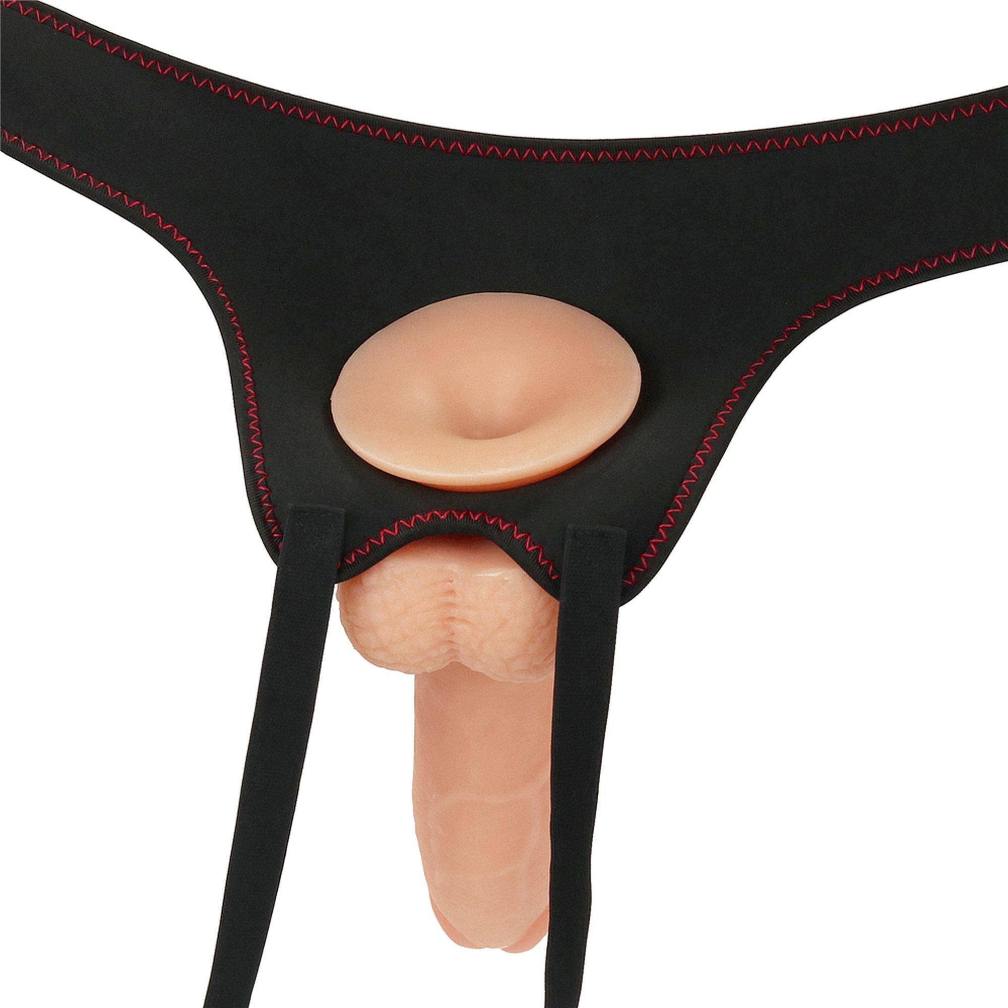 Страпон LoveToy Ingen Easy Strapon Set, 21,5 см (телесный)