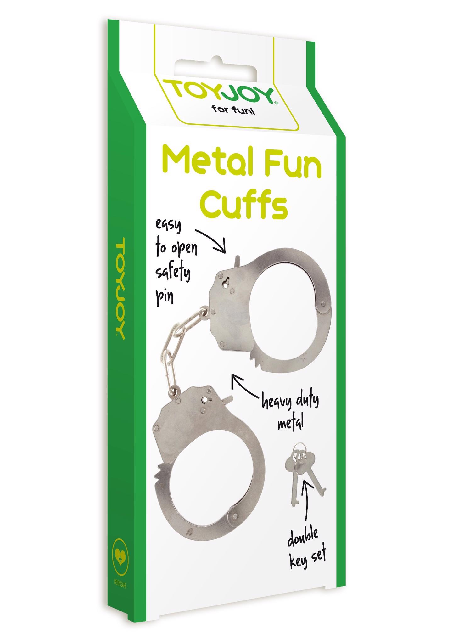 Наручники Toy Joy Fun Cuffs (серебристый)