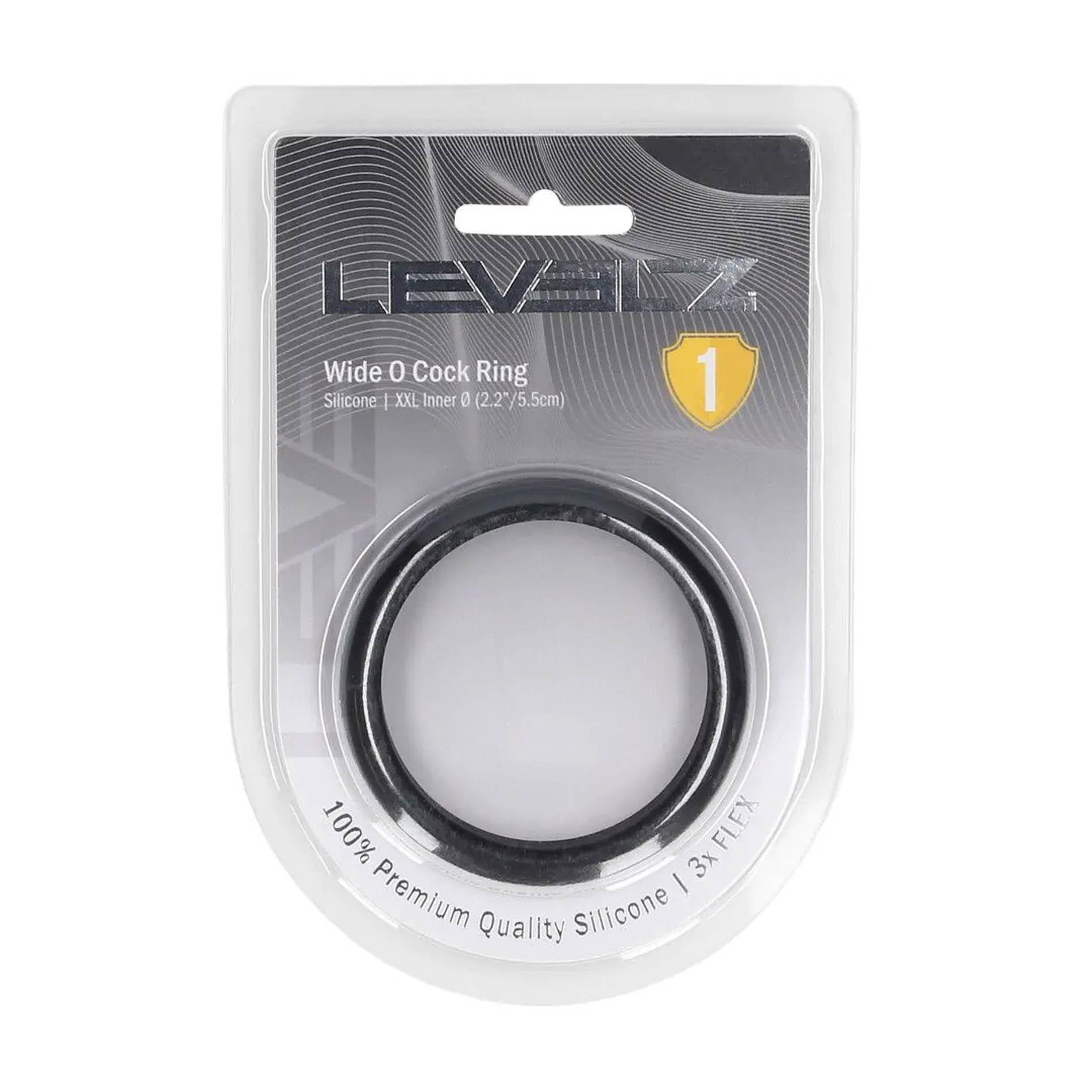 Эрекционное кольцо Levelz Wide O Silicone Cockring XXL, 5.5 см