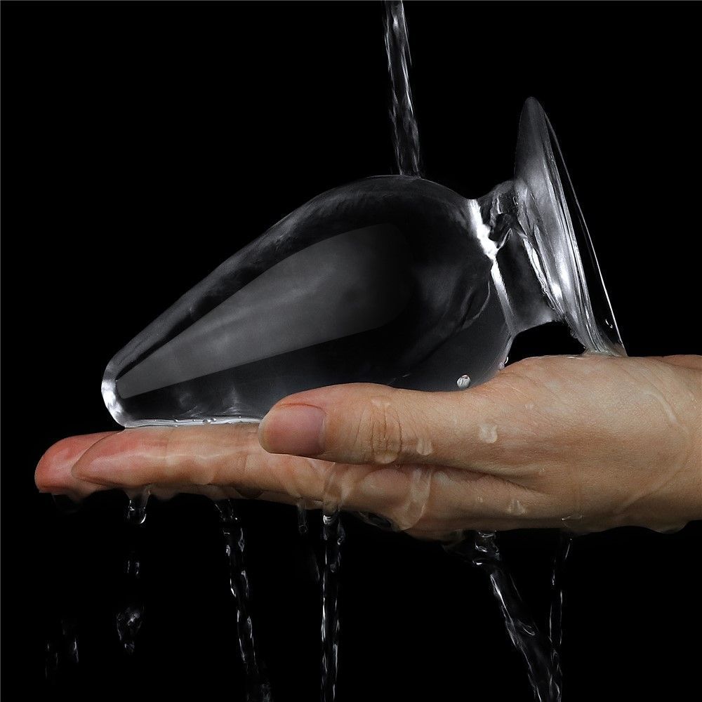 Lovetoy Flawless Clear Anal Plug - Korek analny, Przezroczysty, 11.5 cm