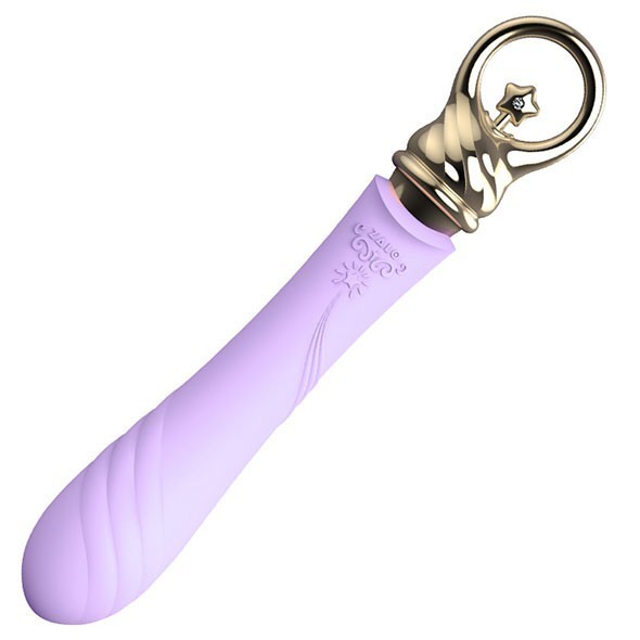 Вибратор Zalo Courage Pre-Heating G-spot Massager, 20,6 см (фиолетовый)