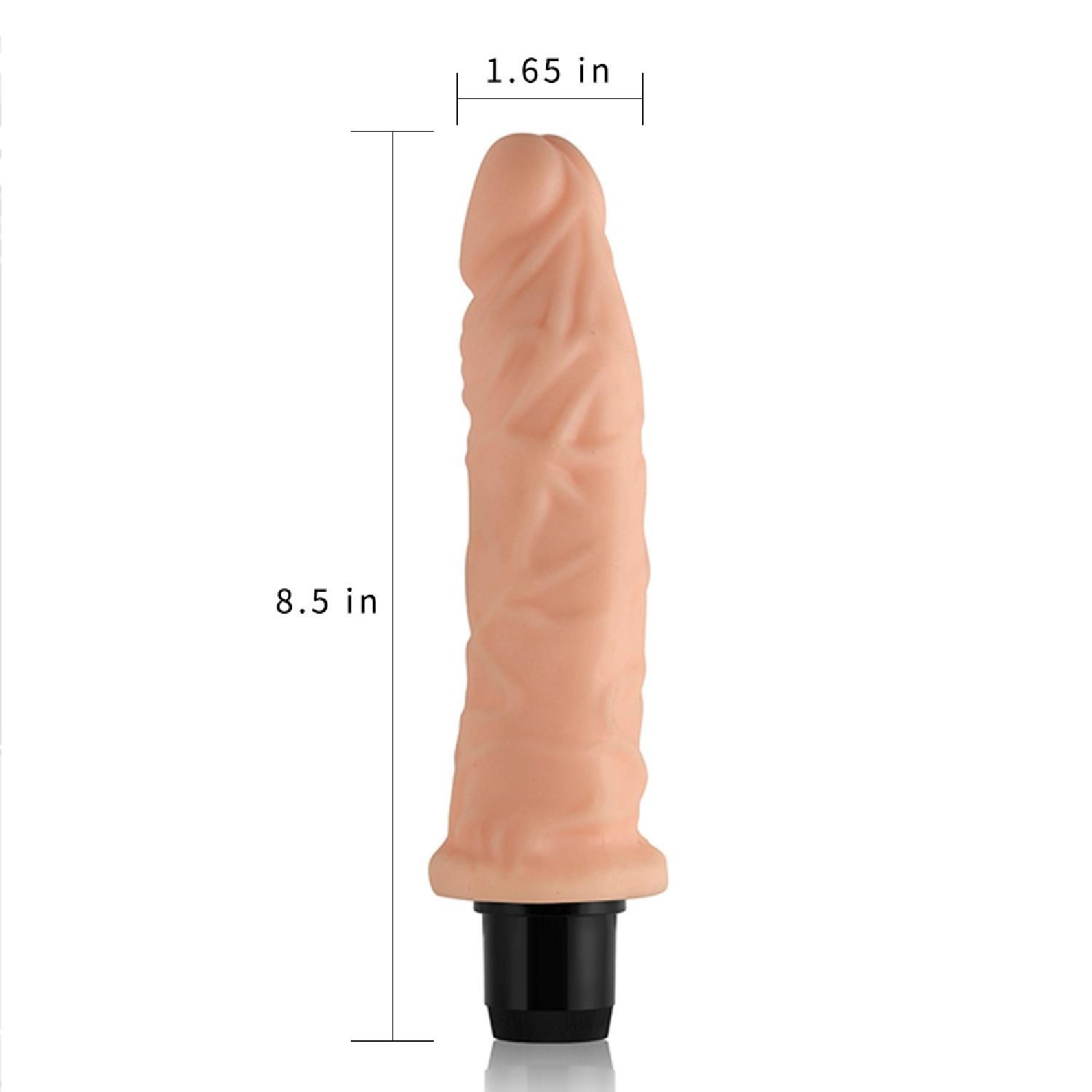 Реалистичный вибратор Real Feel, 19,8 см (телесный)
