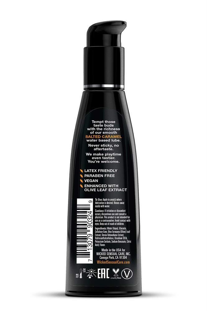 Лубрикант на водній основі Wicked Aqua Salted Caramel, 120 мл