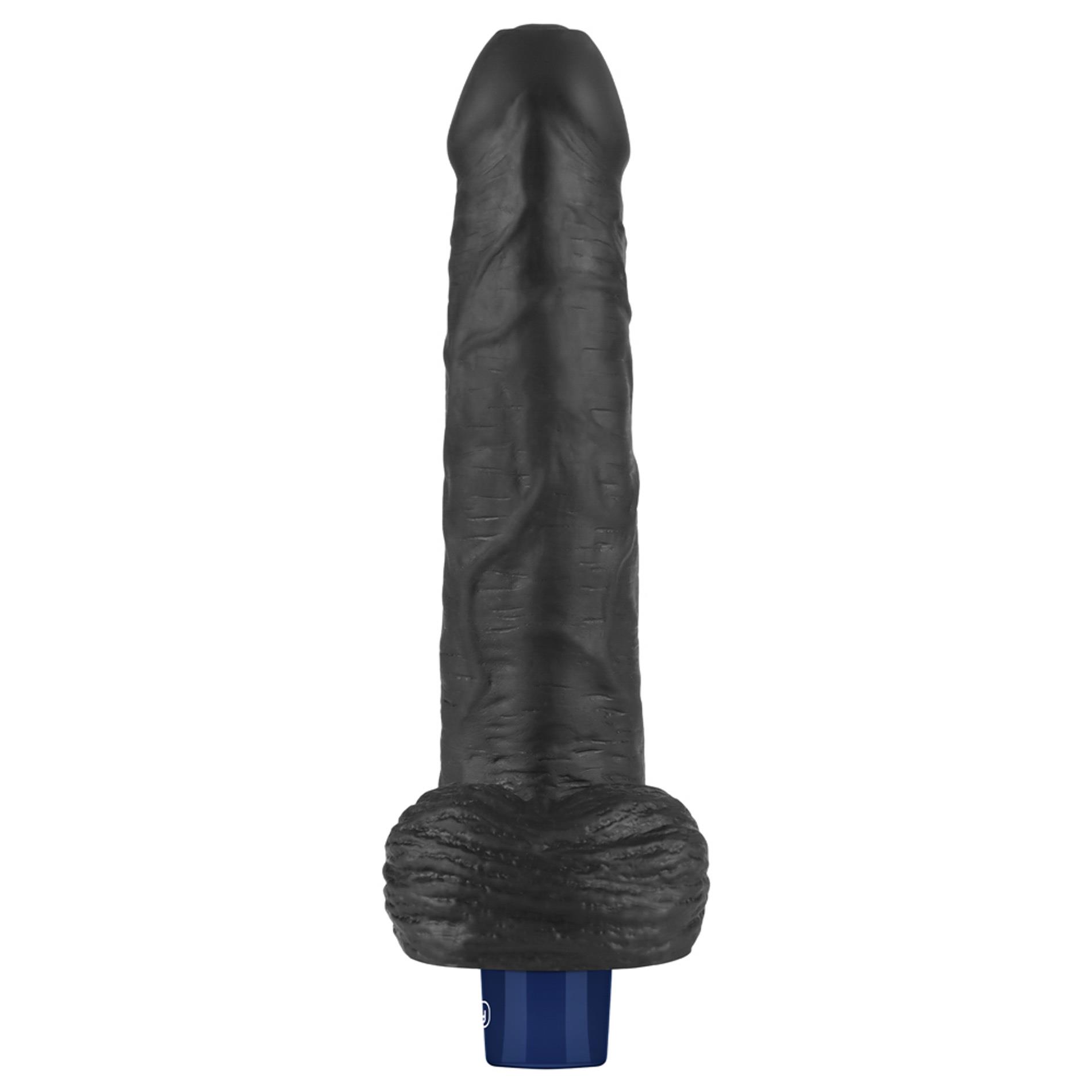 Vibrator Lovetoy Real Softee 9", 23 cm (czarny)