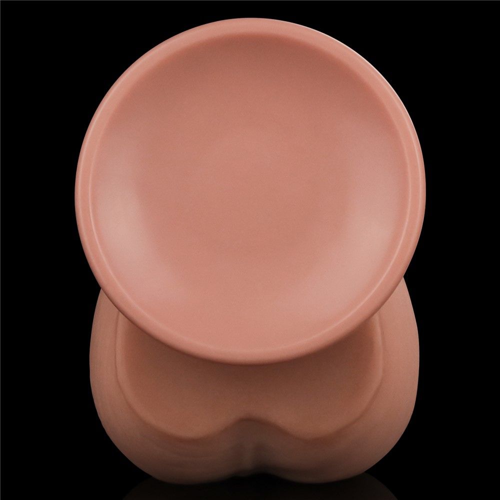 Фалоімітатор LoveToy Sliding-Skin Dual Layer Dong, 29 см (тілесний)