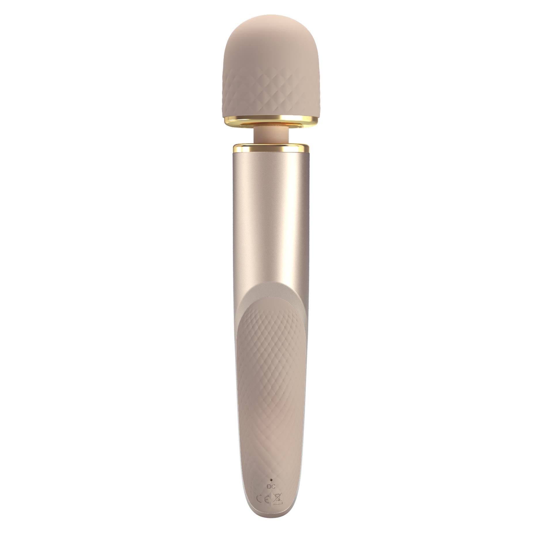 Вибромассажер Pretty Love Interesting Massager, 29 см (золотой)