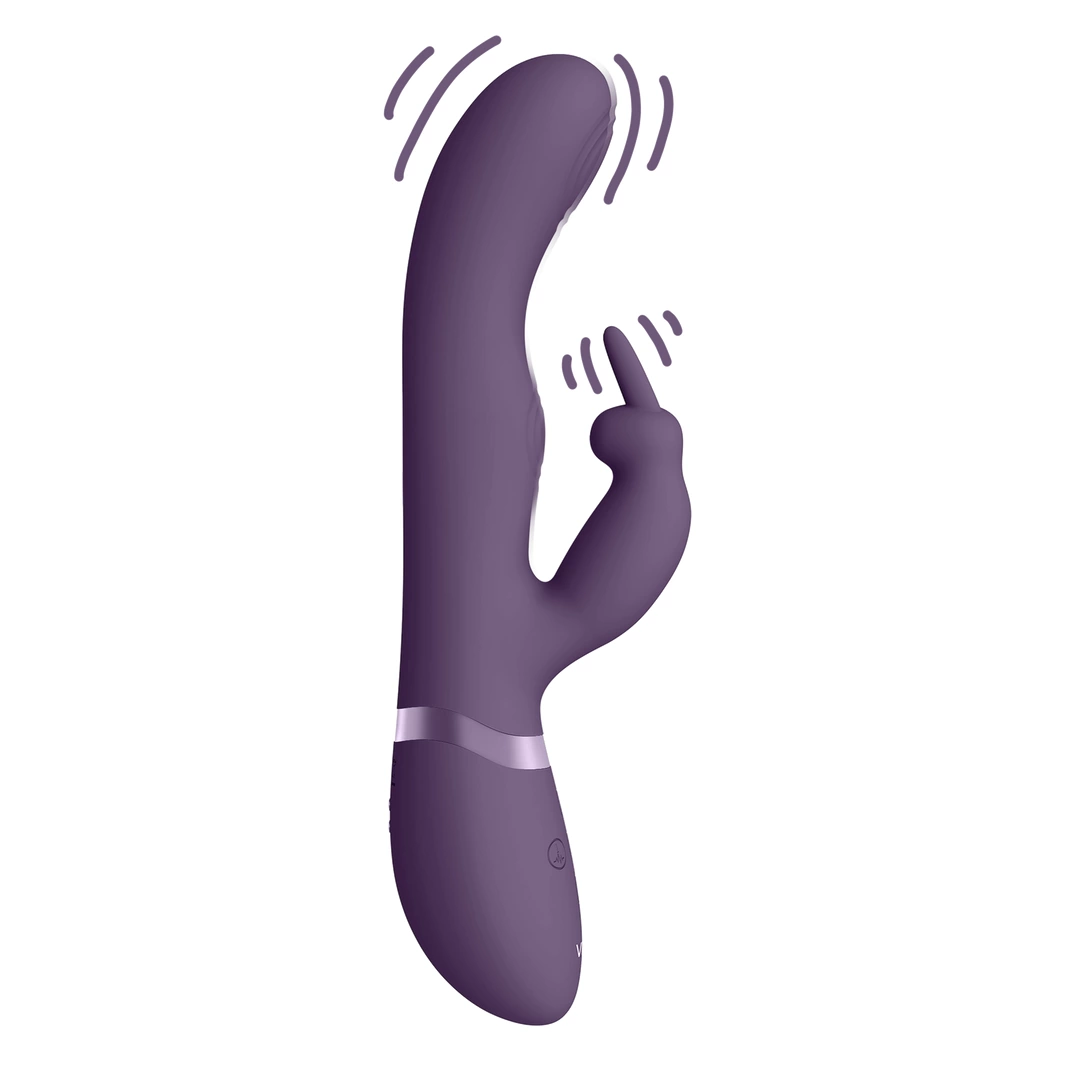 Вибратор-кролик Vive May G-Spot, 22 см (фиолетовый)