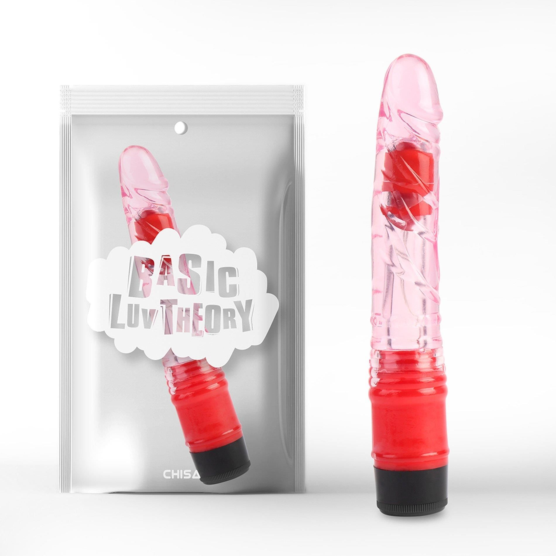 Вибратор Basic Luv Theory Realistic Vibe 8.8", 22.3 см (розовый)
