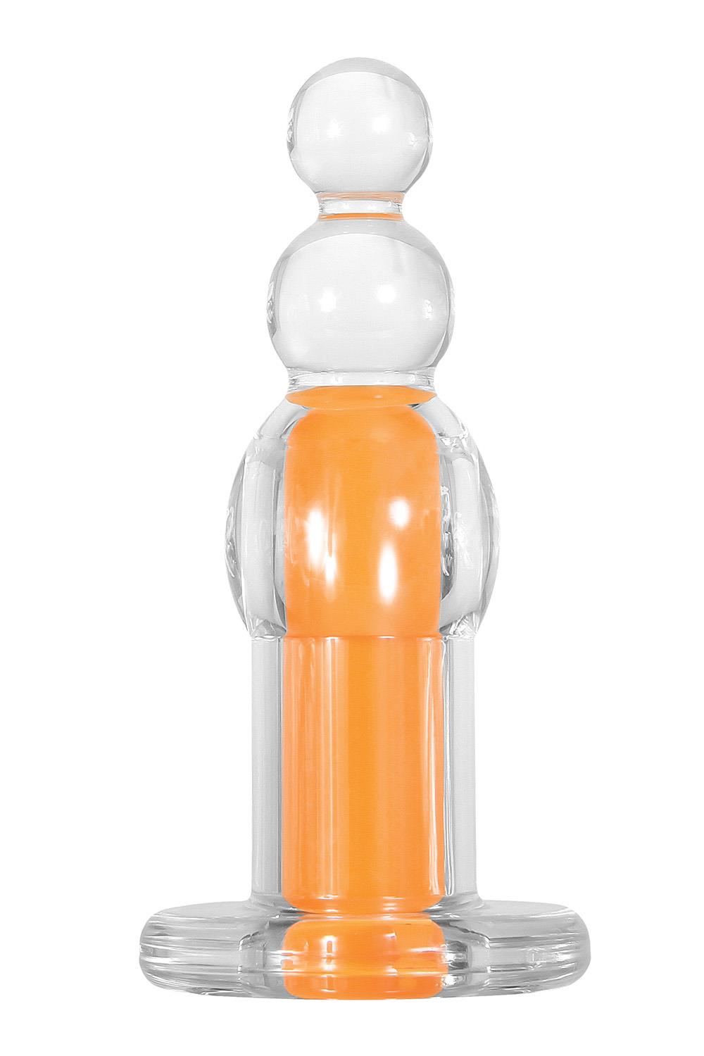 Korek analny Gender X Electric, 12 cm (pomarańczowy)