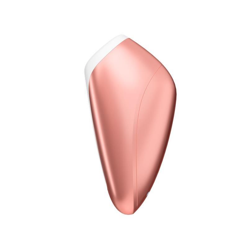 Вакуумный стимулятор клитора с вибрацией Satisfyer Love Breeze (оранжевый)