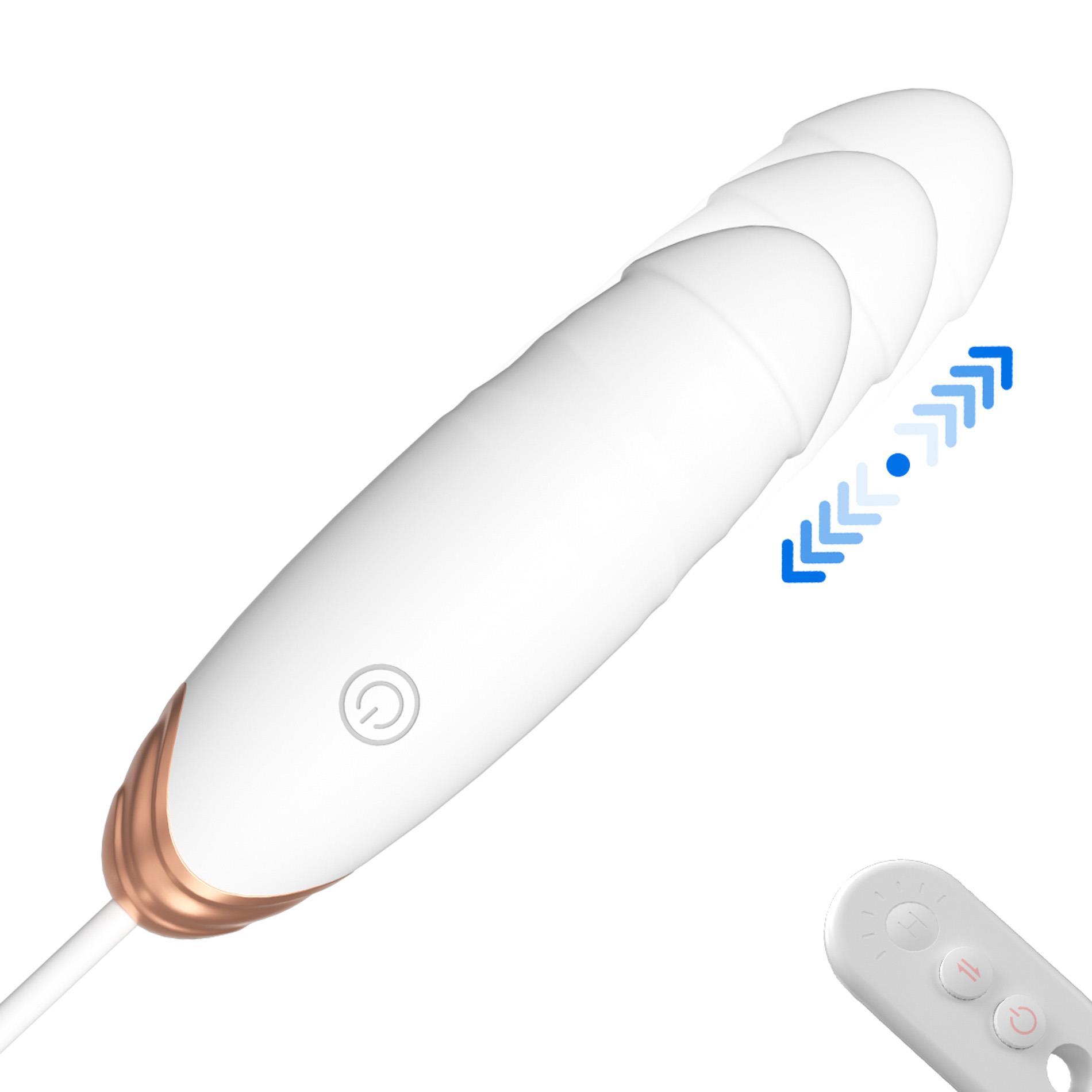 Виброяйцо B-Series Fox Love Egg, 21 см (белый)