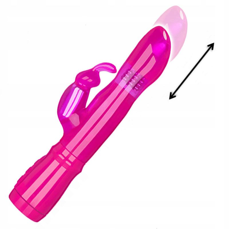 Wibrator króliczek Dorcel Furious, 23,5 cm (różowy)
