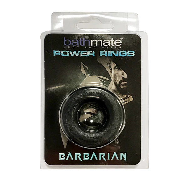 Эрекционное кольцо Bathmate Power Rings Barbarian, 5 см (черный)