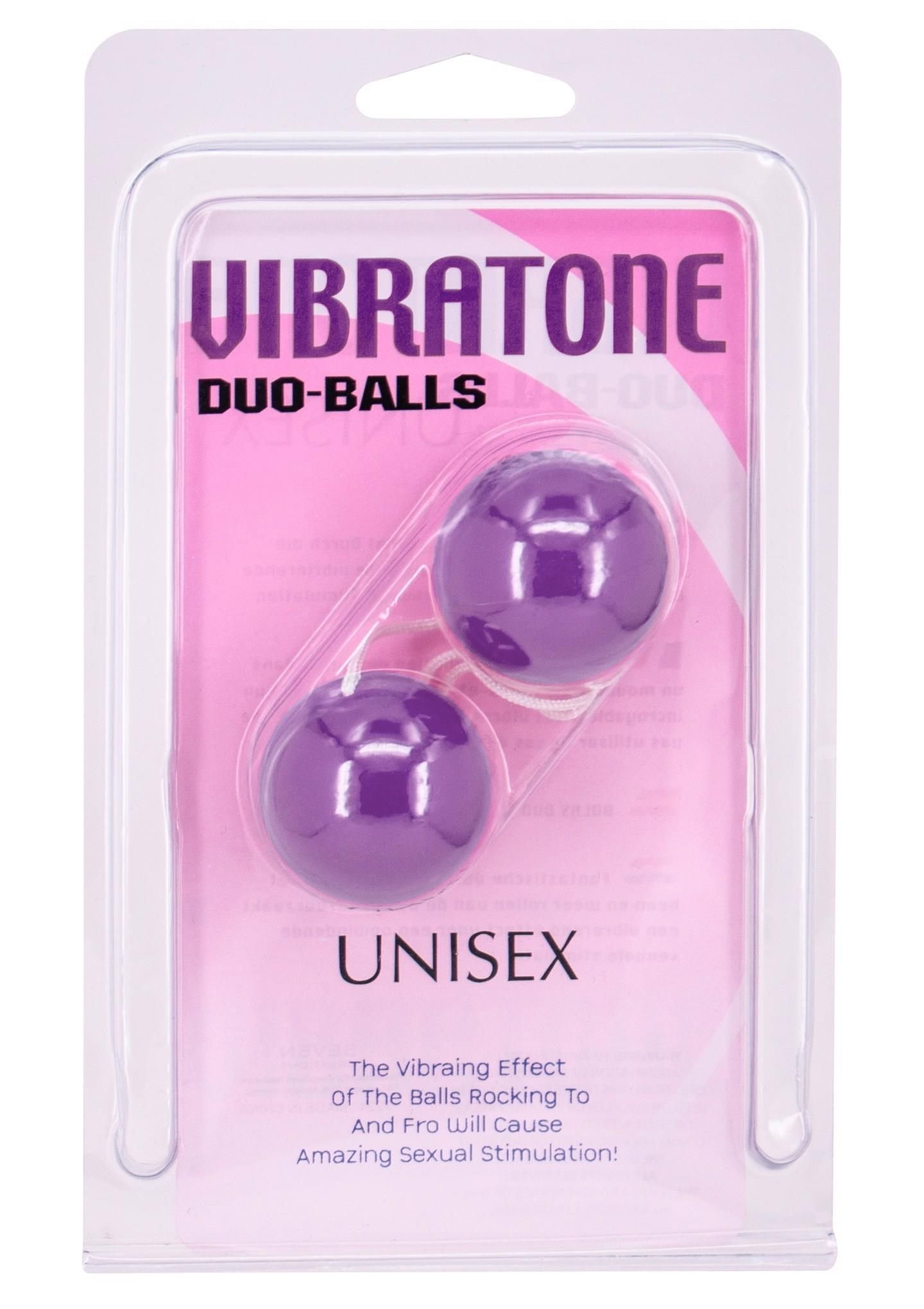 Вагинальные шарики Orgasm Balls, 3,5 см (фиолетовый)
