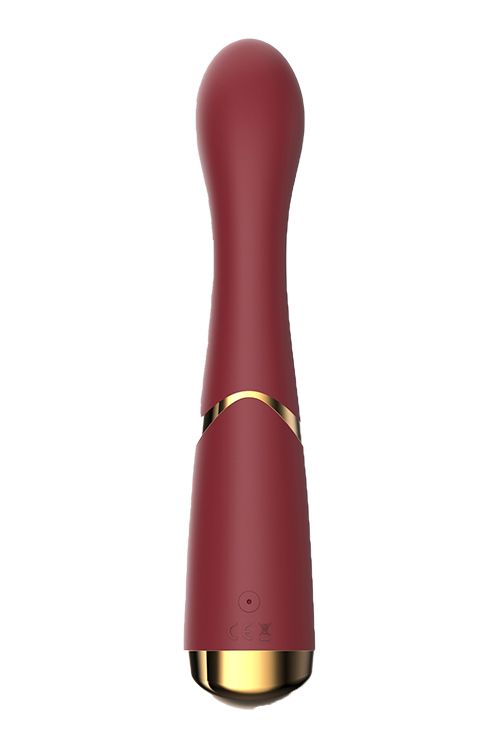 Вибратор для точки G Dream toys Romance, 19,5 см (бордовый)