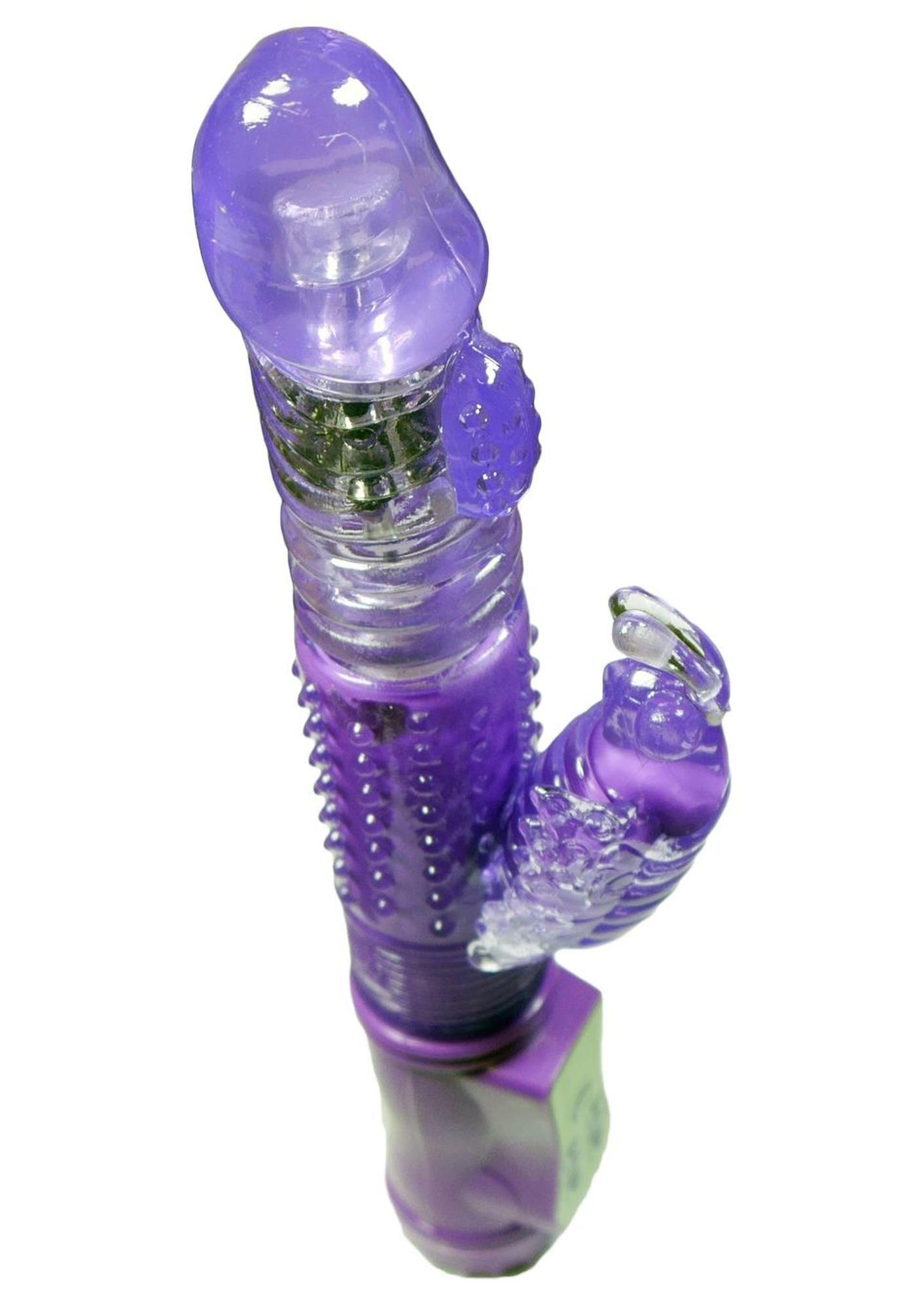 Вибратор-кролик Boss Series Rabbit Massager, 24.5 см (фиолетовый)